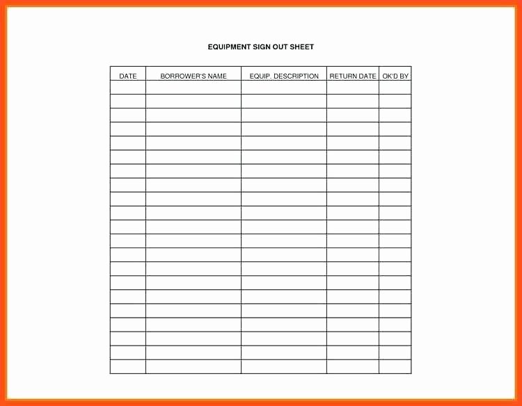 Sign In Out Sheet Template Unique Sign In Sign Out Sheet Template Excel – Bestuniversitiesfo
