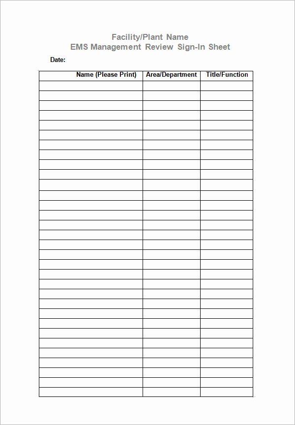 Sign In Sheet Template Doc Awesome Sign In Sheet Template 21 Download Free Documents In