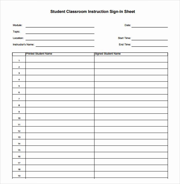 Sign In Sheet Template Doc Beautiful Sign In Sheet Template 21 Download Free Documents In