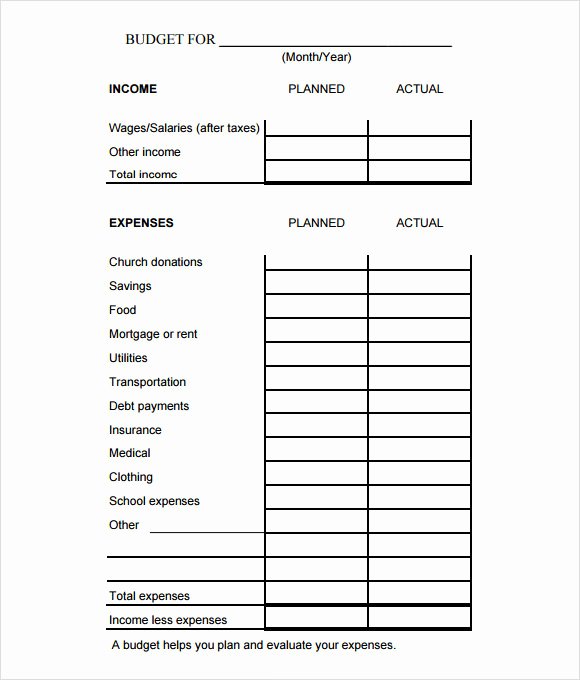 Simple Business Budget Template Awesome Simple Bud Template