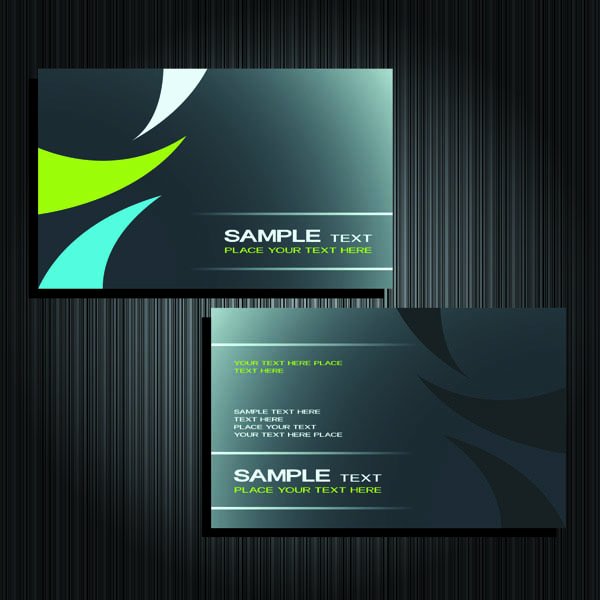 Simple Business Card Template Elegant Gorgeous Simple Business Card Templates Vector Free Vector