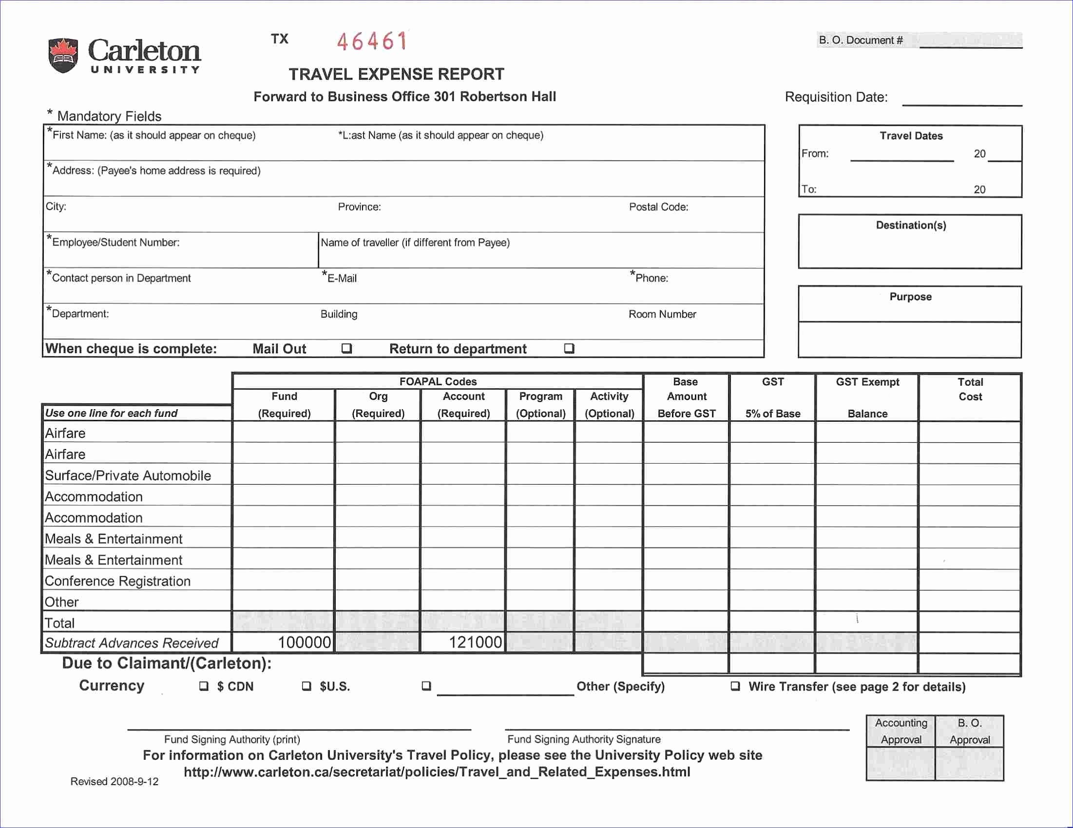 Simple Expense Report Template New Basic Expense Report Template Portablegasgrillweber