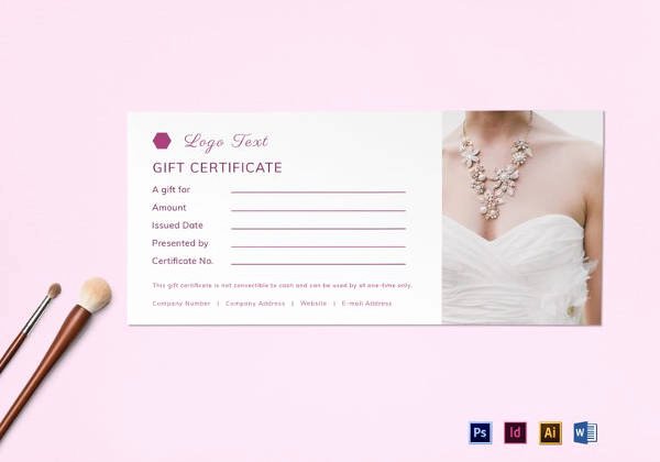 Simple Gift Certificate Template Luxury 11 Travel Gift Certificate Templates Free Sample