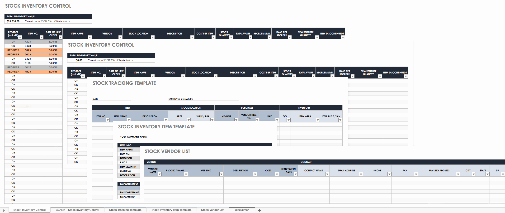 Simple Inventory Excel Template Awesome Free Excel Inventory Templates