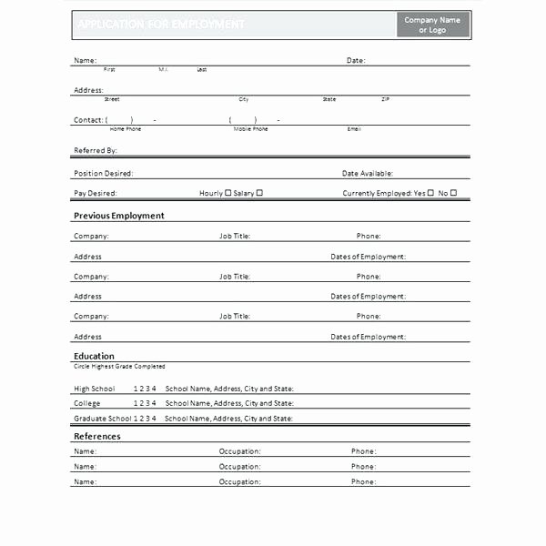 Simple Loan Application form Template Best Of Simple Loan Application form Sample Restaurant Templates