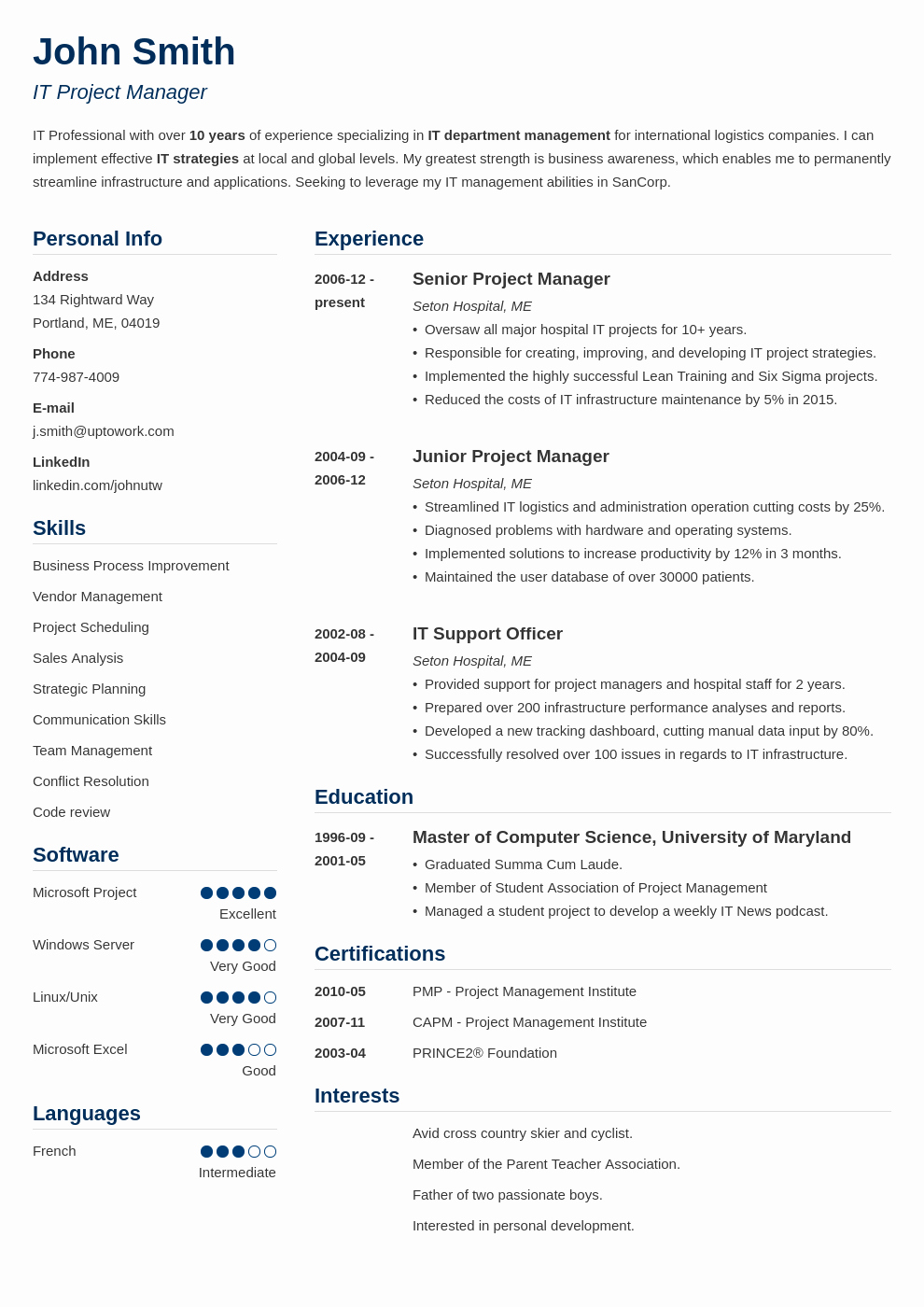 Simple Professional Resume Template Luxury 20 Resume Templates [download] Create Your Resume In 5