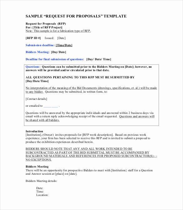 Simple Request for Proposal Template New 13 Business Itinerary Templates – Sample Example format