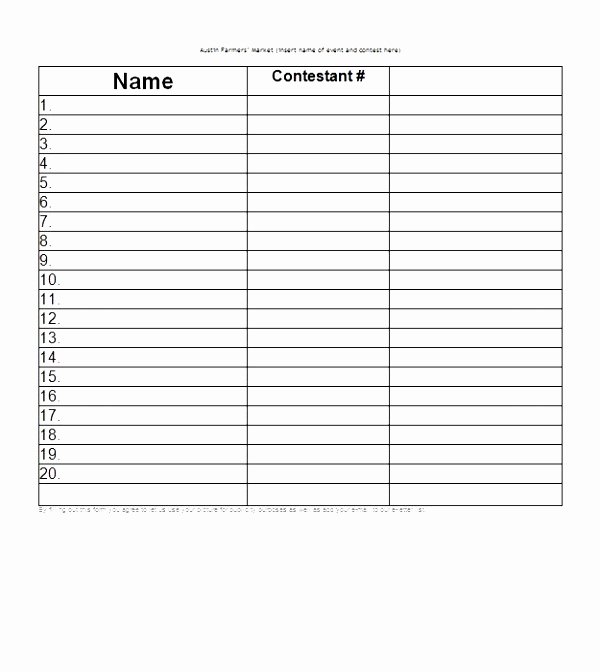 Simple Sign Up Sheet Template Elegant 10 Simple Sign Up Sheet Template Ueura