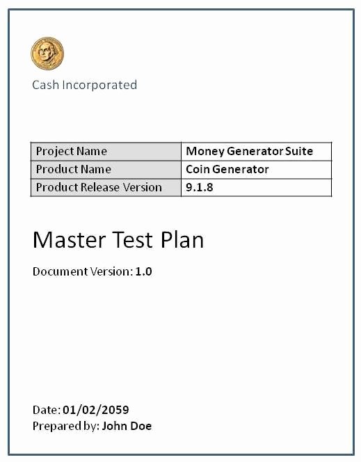Simple Test Plan Template Awesome Agile Scrum Test Plan Template Templates Resume