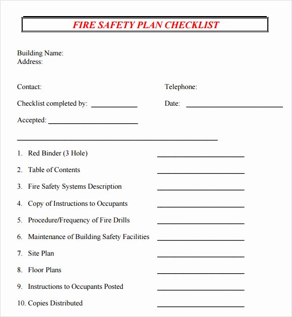 Site Safety Plan Template Elegant 8 Sample Safety Plan Templates