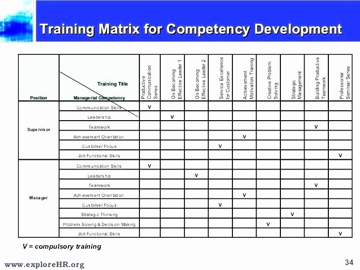Skills Matrix Template Excel Inspirational 96 Training Matrix Excel Employee Skills Matrix Short