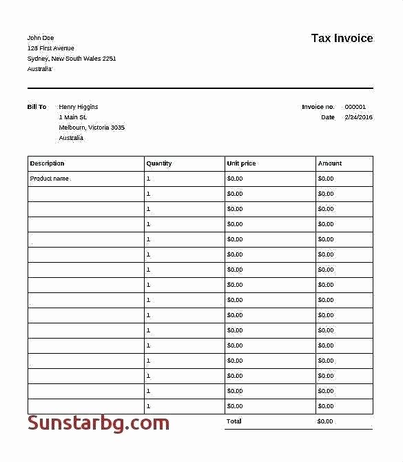 Small Business Invoice Template New Small Business Receipt Invoice Model In Word Template
