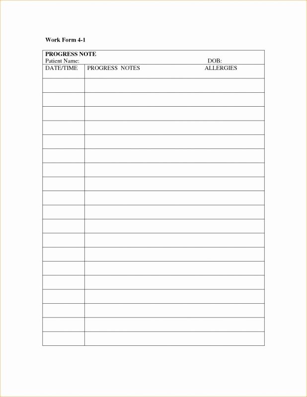 Soap Note Template Word New soap Note Template Word