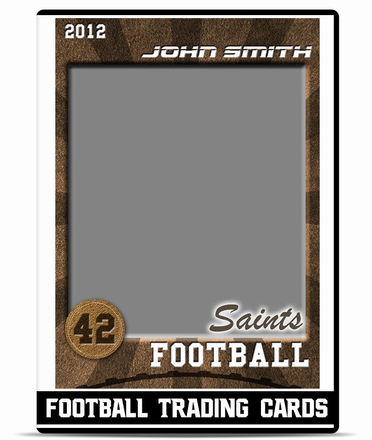 Soccer Player Cards Template Fresh Football – Trading Card Template