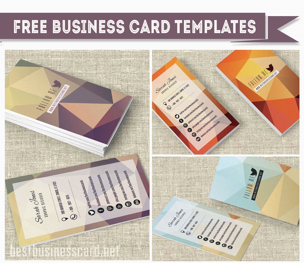 Social Media Business Card Template Beautiful 3 Free social Media Business Cards