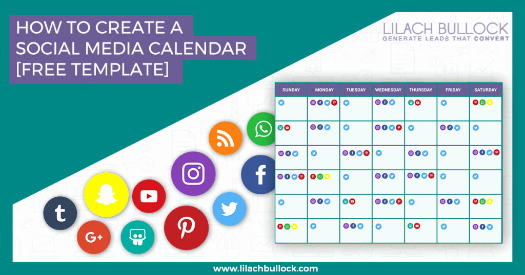 Social Media Post Schedule Template Luxury How to Create A social Media Calendar Free social Media