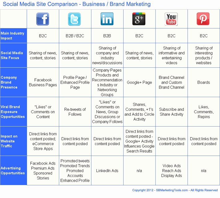 Social Media Website Template Elegant social Media Plan Template