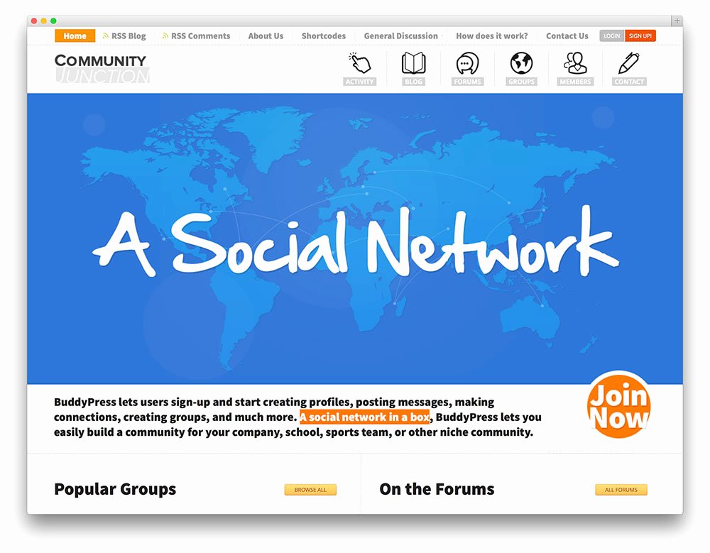 Social Network Website Template New Blog Archives Stockmaster