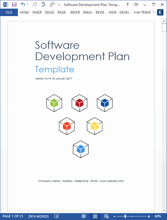 Software Development Project Plan Template Elegant software Development Plan Template Ms Word
