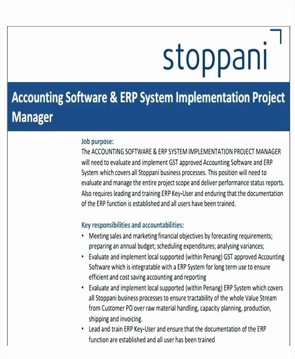 Software Implementation Project Plan Template Unique Project Implementation Plan Template Excel X Sap In Erp