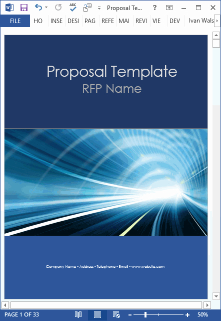 Software Proposal Template Word Awesome Proposal Templates 10 X Ms Word Designs 2 X Excel