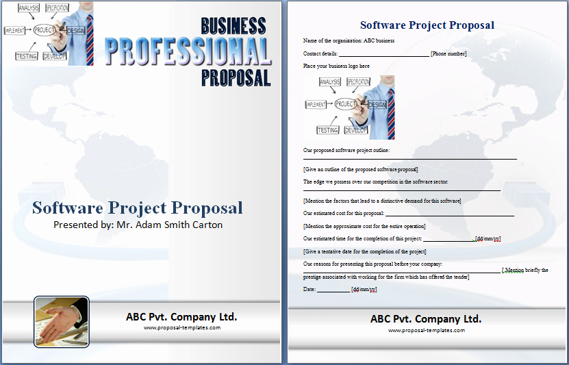 Software Proposal Template Word Luxury 20 Free Project Proposal Template Ms Word Pdf Docx