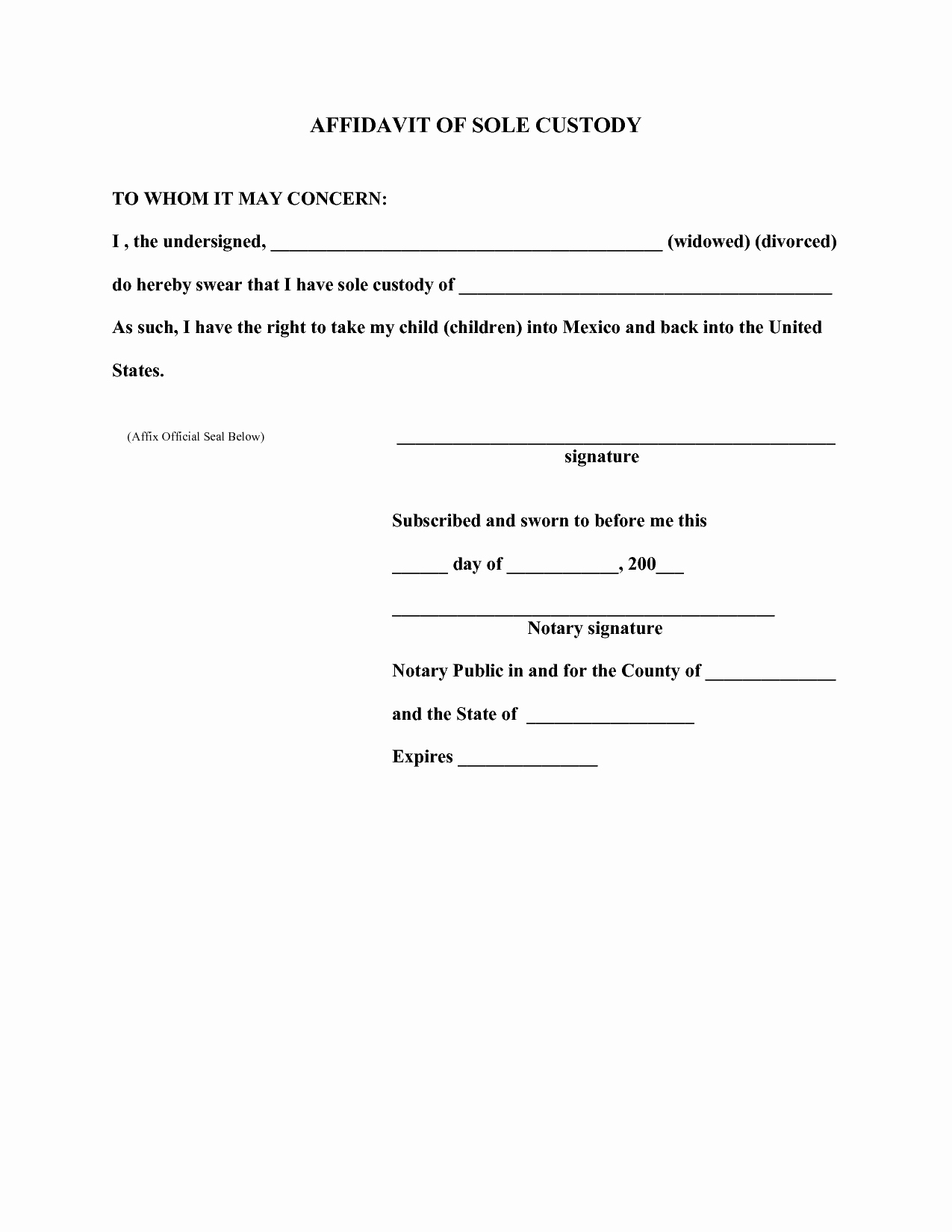 Sole Custody Agreement Template Fresh 12 Best Of Example Custody Agreement Letters