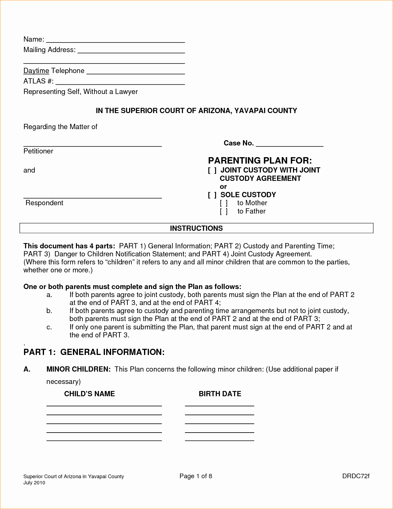 Sole Custody Agreement Template Luxury Medical Insurance Verification form Template Tulum