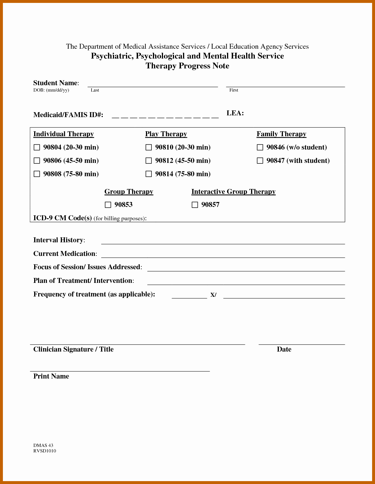 Speech therapy Progress Notes Template New 11 12 therapy Notes Template