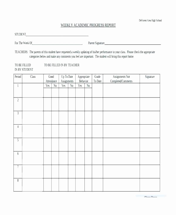 Speech therapy Schedule Template New 94 Speech therapy Progress Report Example Awesome