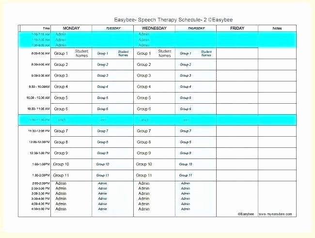 Speech therapy Schedule Template New Articulation Phonology Speech Evaluation Report Template