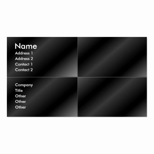 Square Business Card Template Best Of Black Square Profile Card Business Card Templates