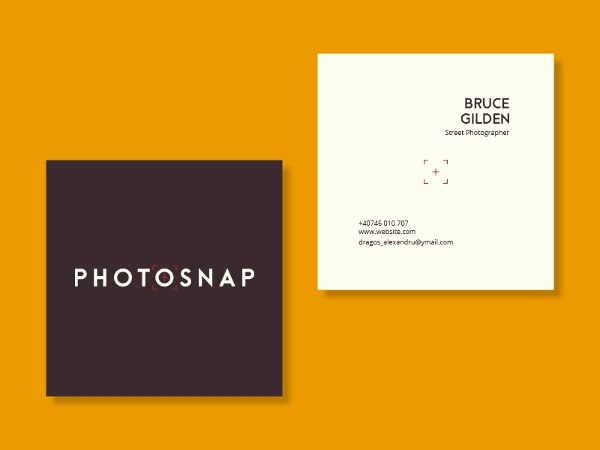 Square Business Card Template Free Awesome 22 Square Business Cards Free Psd Eps Illustrator