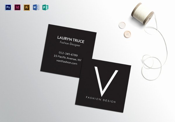 Square Business Card Template Free Best Of 22 Square Business Cards Free Psd Eps Illustrator