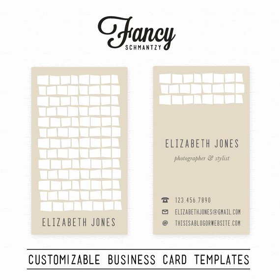 Square Business Card Template New Retro Square Business Card Template