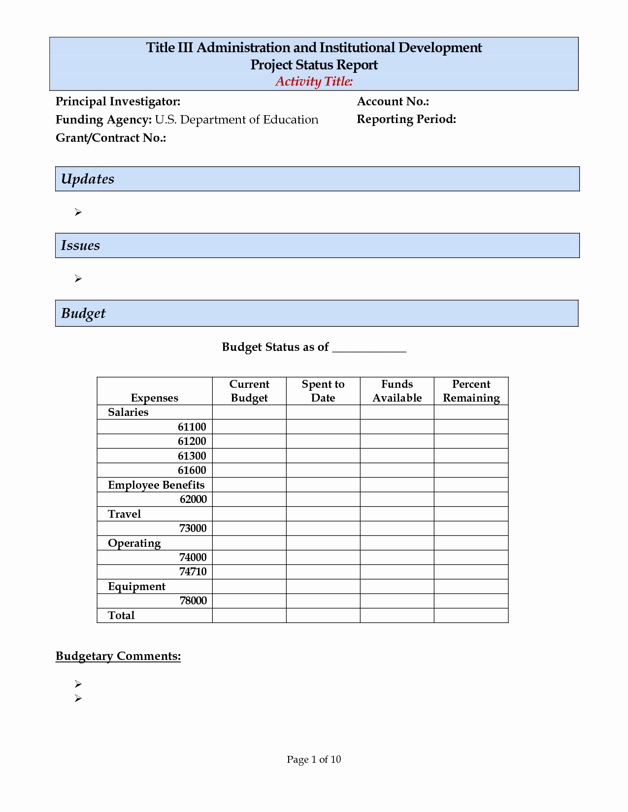 Status Report Template Excel Best Of Project Daily Status Report Template Excel and Monthly