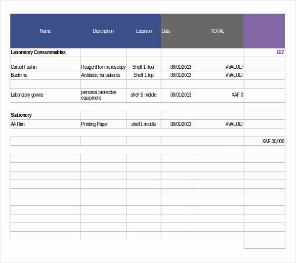 Stock Inventory Excel Template Inspirational Stock and Inventory Spreadsheet Template Sample for Excel
