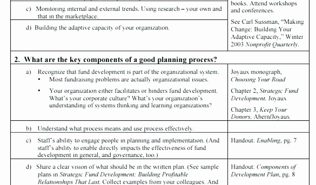 Strategic Planning for Nonprofits Template Best Of Application Development Strategy Template Strategic Plan