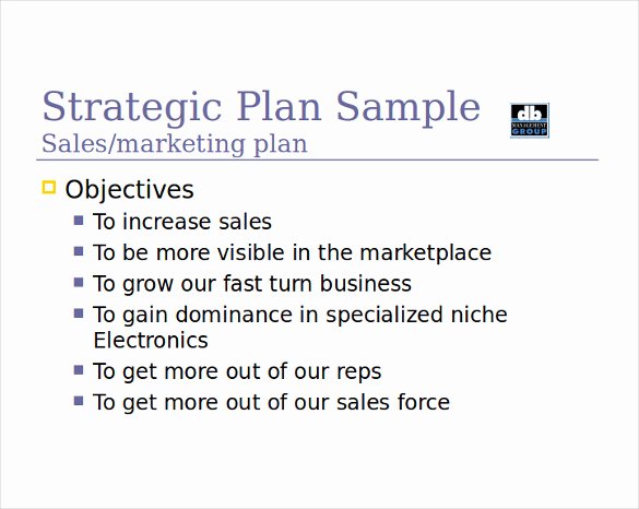 Strategic Sales Planning Template Fresh 12 Sales Strategy Templates Doc Pdf