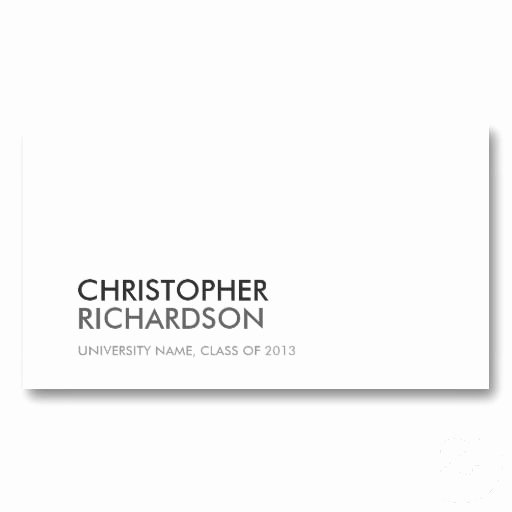 Student Business Cards Template Lovely 21 Best Business Cards for College and University Students