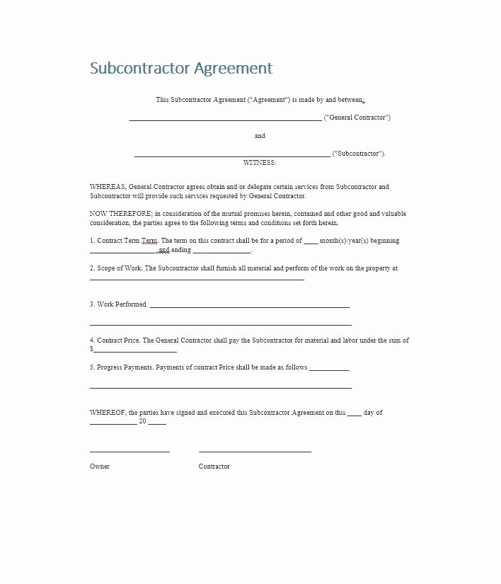Subcontractor Non Compete Agreement Template New Agreement Template Defamation Settlement Collection