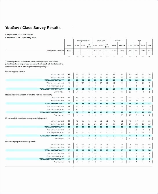 Survey Results Excel Template Luxury Excel Survey Results Template Excel Survey Results