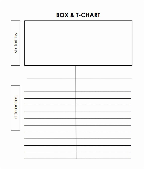 T Chart Template Pdf Fresh Sample T Chart Template 7 Documents In Pdf Word