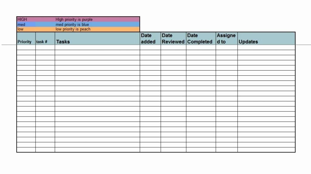 Task List Template Word Unique 51 Free Printable to Do List &amp; Checklist Templates Excel