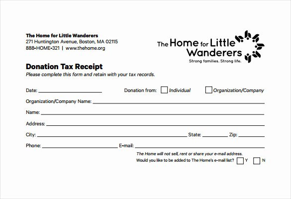 Tax Deductible Receipt Template Elegant 23 Donation Receipt Templates – Pdf Word Excel Pages
