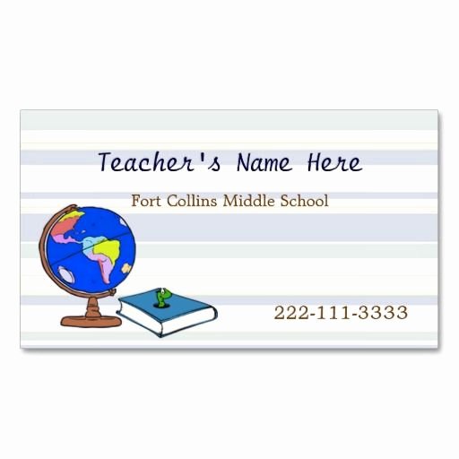 Teacher Business Card Template Beautiful 332 Best Images About Teacher Business Card Templates On