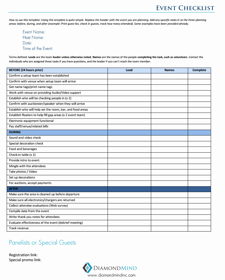 Template for event Planning Elegant Planning Your Next School event event Planning Checklist