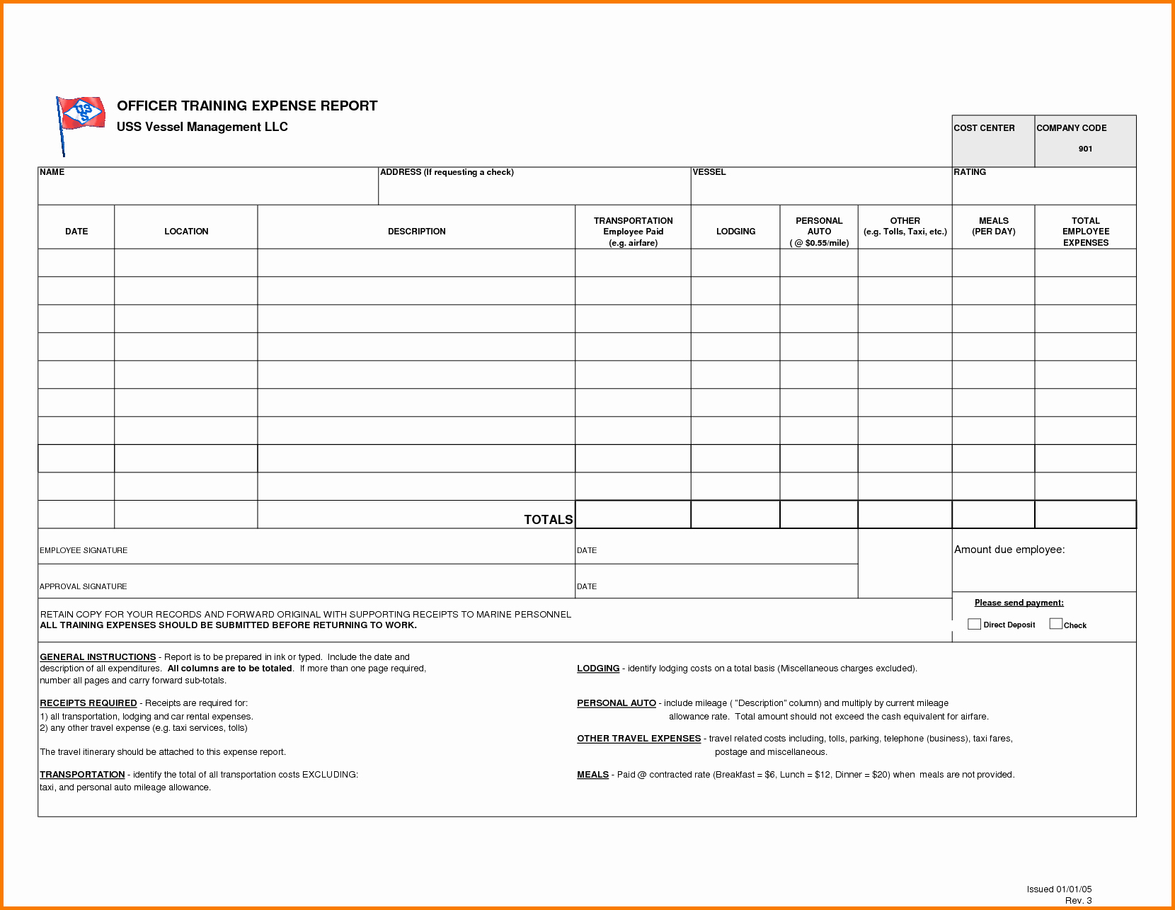Template for Expense Report Beautiful Blank Expense Report Mughals