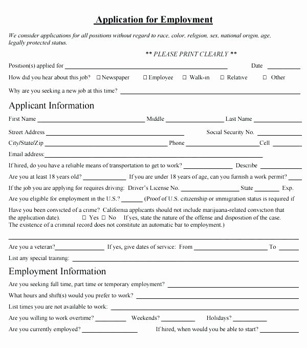 Temporary Employment Contract Template Elegant Temporary Contract Template at Will Employment Agreement