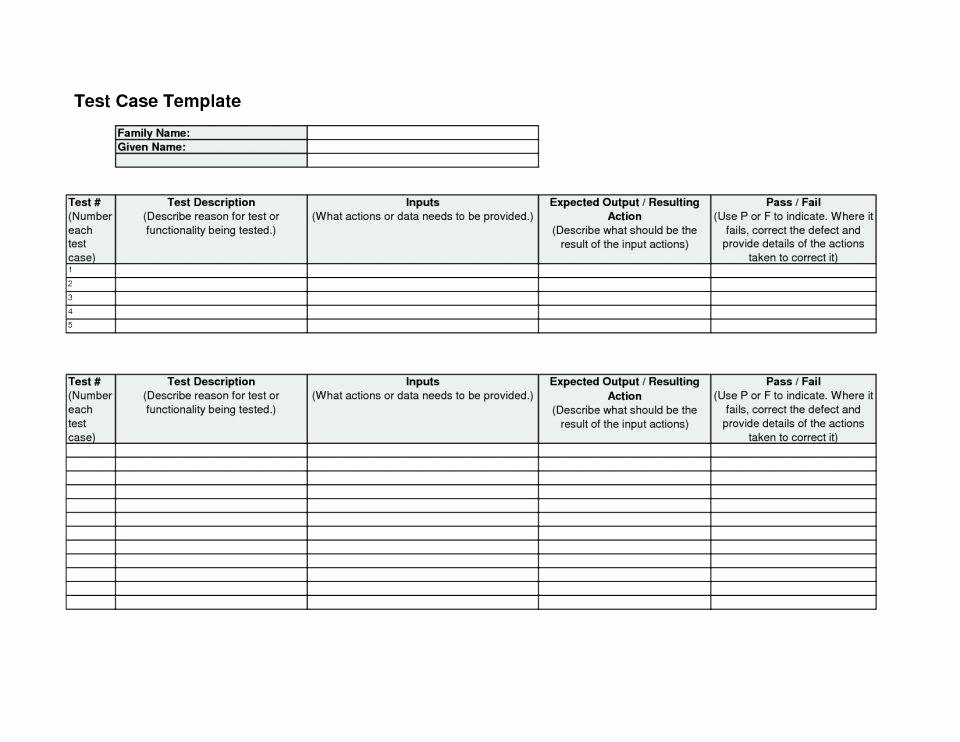 Test Plan Template Excel Luxury Testing Template Excel Test Case Uat Plan Document Example
